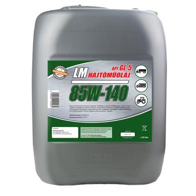 LM HAJTÓMŰOLAJ 85W140 GL-5 20 LITER