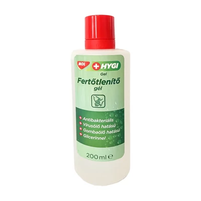 MOL Hygi Gel kézfertőtlenítő gél 200ml