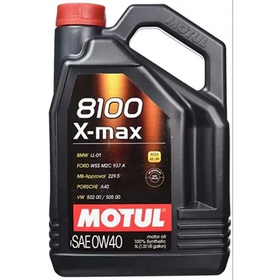 MOTUL 8100 X-MAX 0W40 5LITER