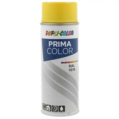 Prima RAL 1018 Cinksárga fényes festék spray 400ml