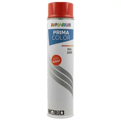 Prima RAL 3000 Tűzvörös fényes festék spray 600ml