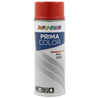 Prima RAL 3000  Tűzvörös fényes festék spray 400ml