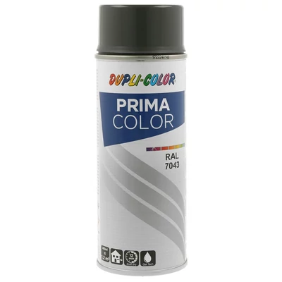 Prima RAL 7043 Közlekedési szürke B fényes festék spray 400ml