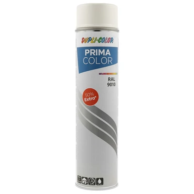 Prima RAL 9010 Tiszta fehér matt festék spray 600ml