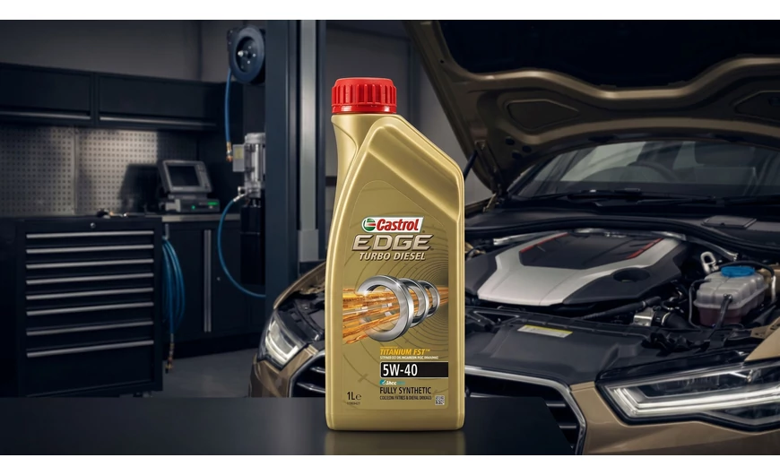 A Castrol Edge Turbo Diesel 5W-40 alkalmazkodik a terheléshez