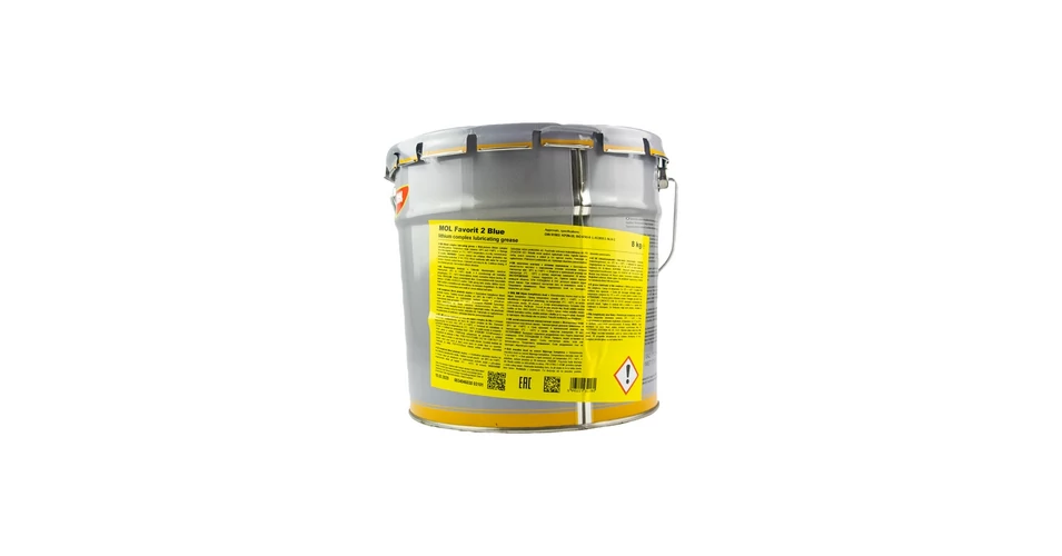 MOL FAVORIT 2 BLUE 8kg - Lítiumkomplex, kék színű kenőzsír
